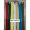 Dây khoá kéo giọt lệ, khoá kéo giọt nước 50cm
