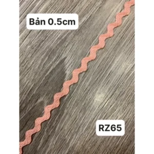 Ren lượn sóng ren hình răng cưa ren ziczac phụ kiện handmade may vá trang trí quần áo 8
