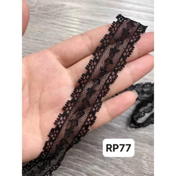 Ren poly trang trí viền màu trắng 6