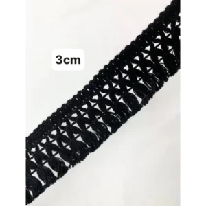 Ren viền bản to trang trí quần áo đầm váy, Ren viền làm đồ handmade 10