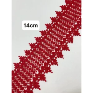 Ren viền bản to trang trí quần áo đầm váy, Ren viền làm đồ handmade 10