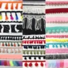Ren viền tua rua, viền quả pom pom trang trí quần áo,phụ kiện 16