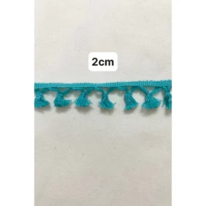 Ren viền tua rua, viền quả pom pom trang trí quần áo,phụ kiện 16