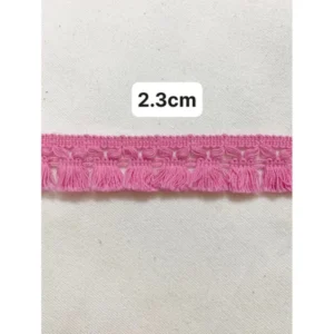 Ren viền tua rua, viền quả pom pom trang trí quần áo,phụ kiện 16