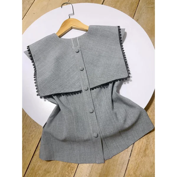 Set 2m và 3m vải ren viền,ren thun,thun ren đen trang trí 8
