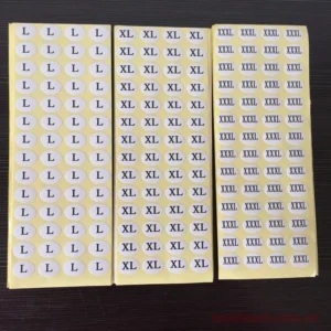 Tem decal dán size quần áo 4
