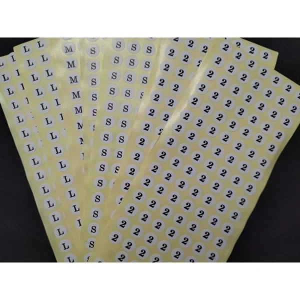 Tem decal dán size quần áo 4