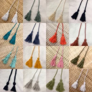 Thắt lưng tua rua phụ kiện thời trang -Thắt Lưng Da PU Tua Rua phong cách boho vintage 1